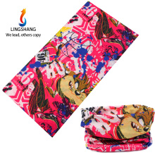 LINGSHANG wholesale bandana anime bandana skull bandana